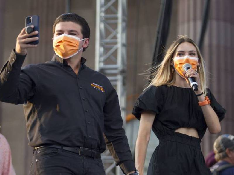 Video. Responde Mariana Rodríguez sobre multa del INE a Samuel García