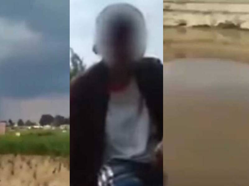 Wachen el socavón Sujetos burlan la seguridad y se graban en el socavón de Puebla