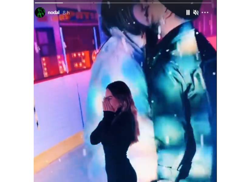 Así celebra Christian Nodal y Belinda su primer año de novios