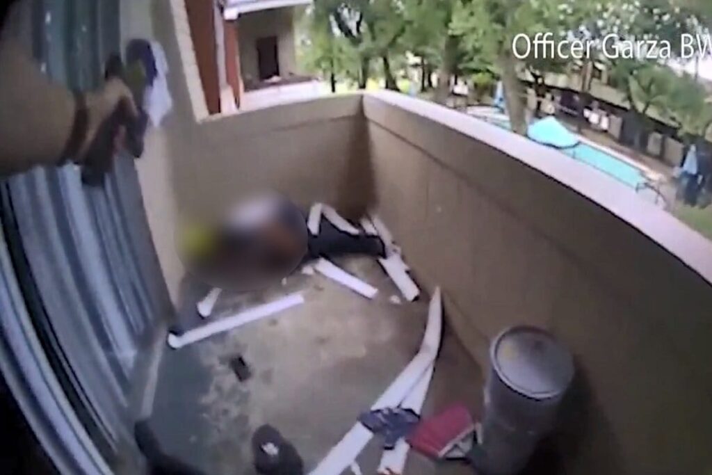 ¡Imágenes fuertes! Policía de Houston matan a un hispano