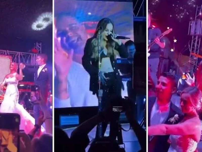 Belinda cobra 10 millones por dar un show en un boda en Coahuila