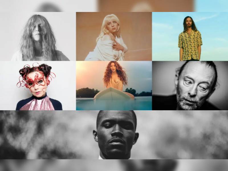 Bj├Ârk, Patti S.,Billie Eilish y Shakira artistas con mejor vocabulario