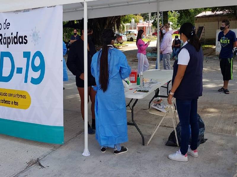 Emiten alerta en Chetumal por aumento de contagios de Covid-19