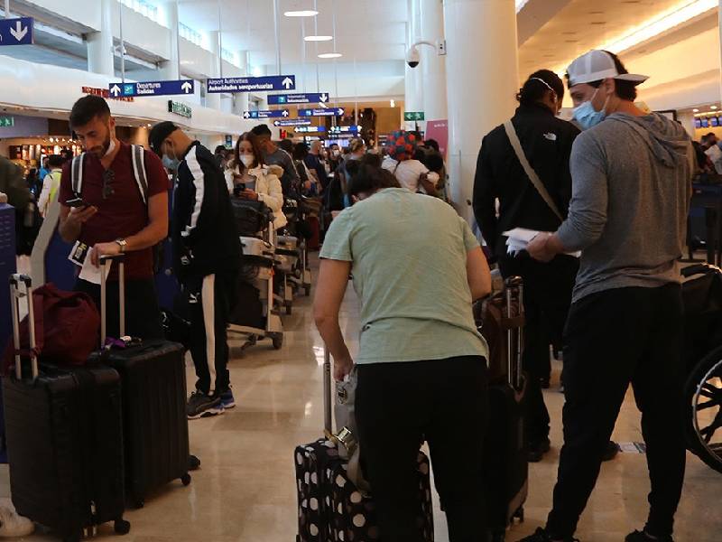 De regreso a la ÔÇ£normalidadÔÇØ, el aeropuerto de Cancún tendrá para hoy 453 operaciones