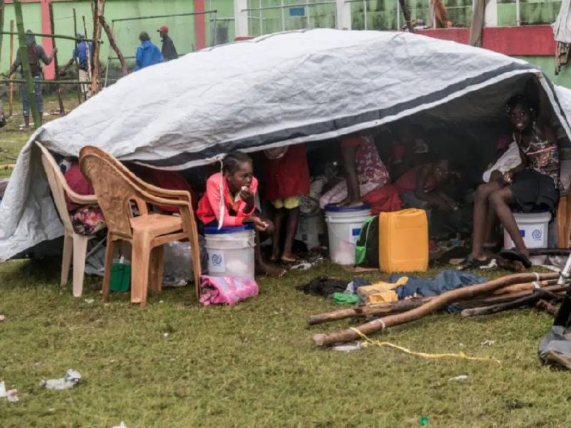 Fotos. Haití: Surgen más víctimas y Grace pega fuerte