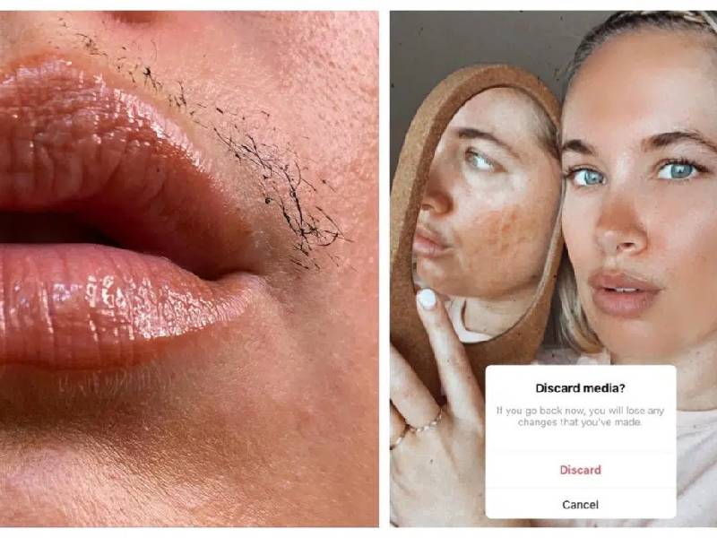 Influencer promueve amor propio mostrando su bigote