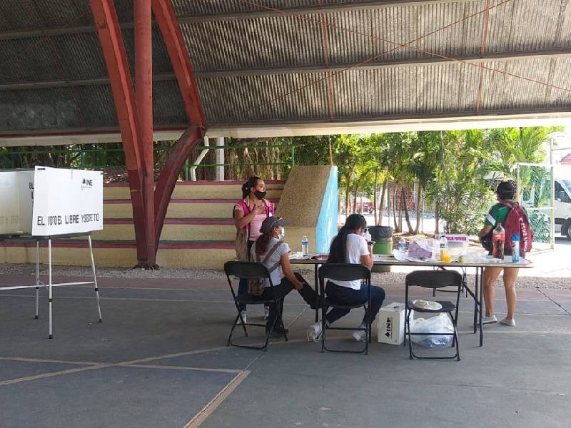 La participación de los quintanarroenses en la Consulta Popular fue de 6.71%