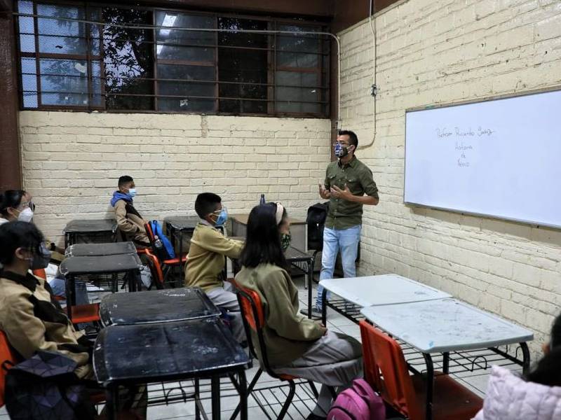 Más del 90% de las aulas están abiertas en CDMX, afirma Sheinbaum