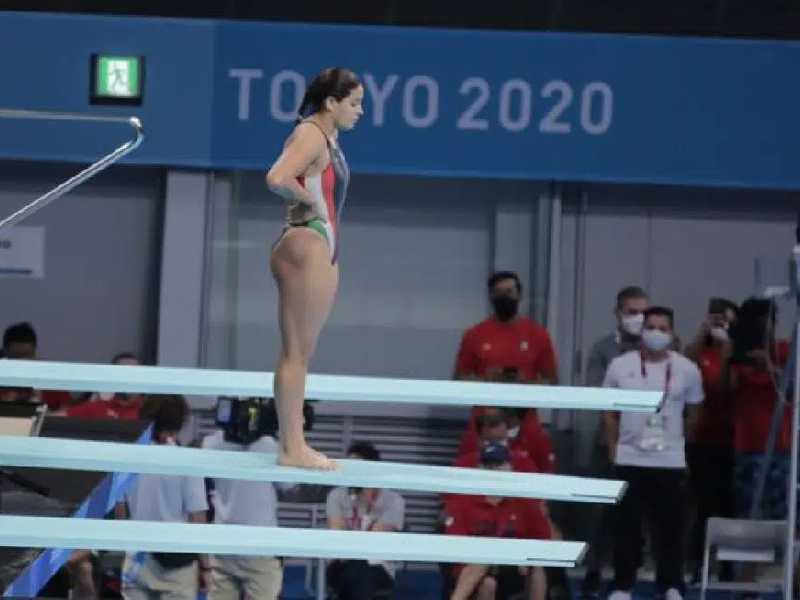 Aranza Vázquez termina en sexta posición en Trampolín de 3 metros