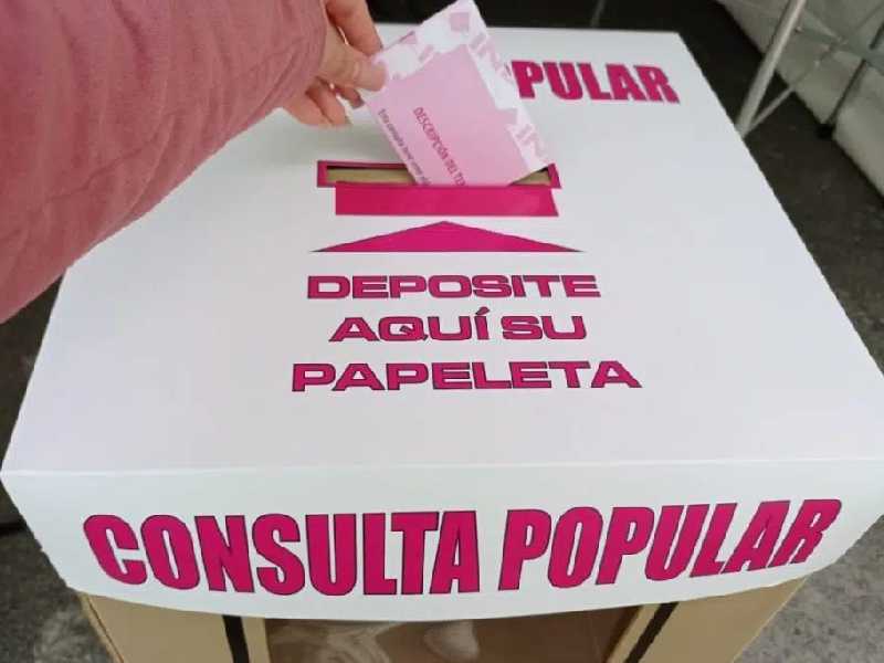 Morena celebra resultado de la consulta; oposición crítica el gasto