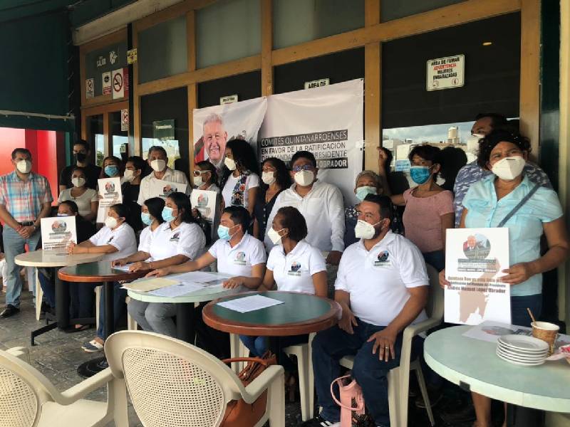 Van por instalación de comités pro AMLO en los 11 municipios de Q, Roo