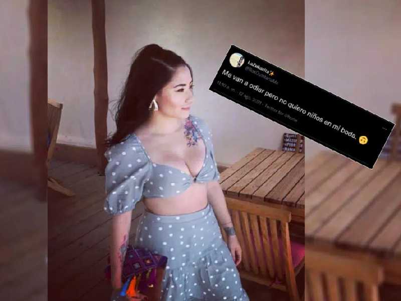 Fotos: influencer es criticada por no querer que niños vayan a su boda