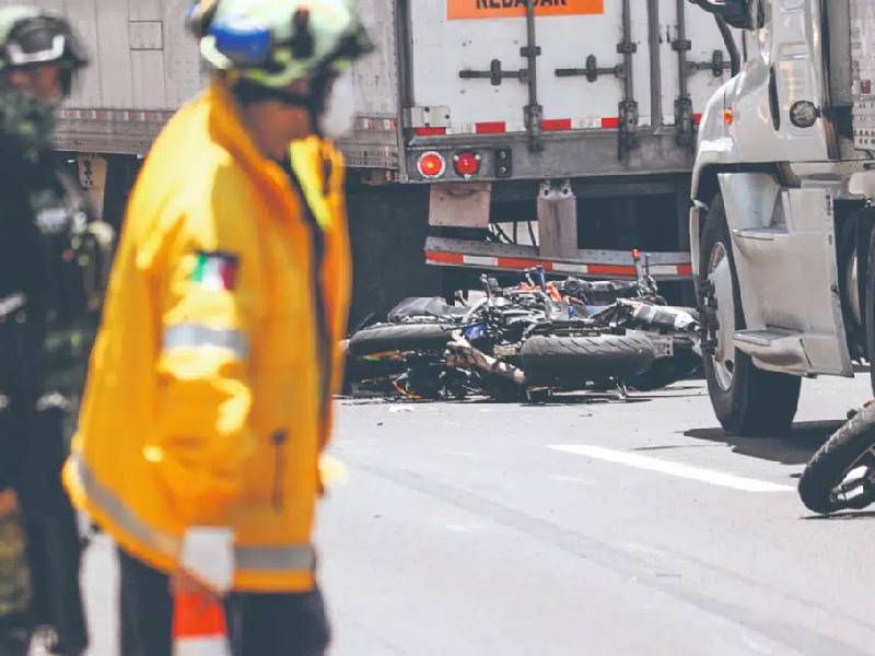 Parte rodada en homenaje a motociclistas fallecidos en la México-Cuernavaca