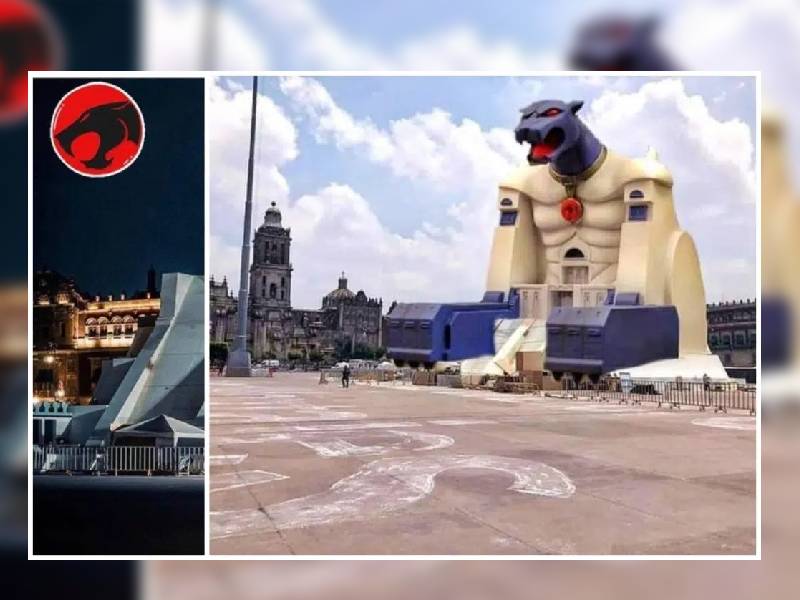 ¿Maqueta del Templo Mayor o fortaleza de los Thundercats? Usuarios hacen memes