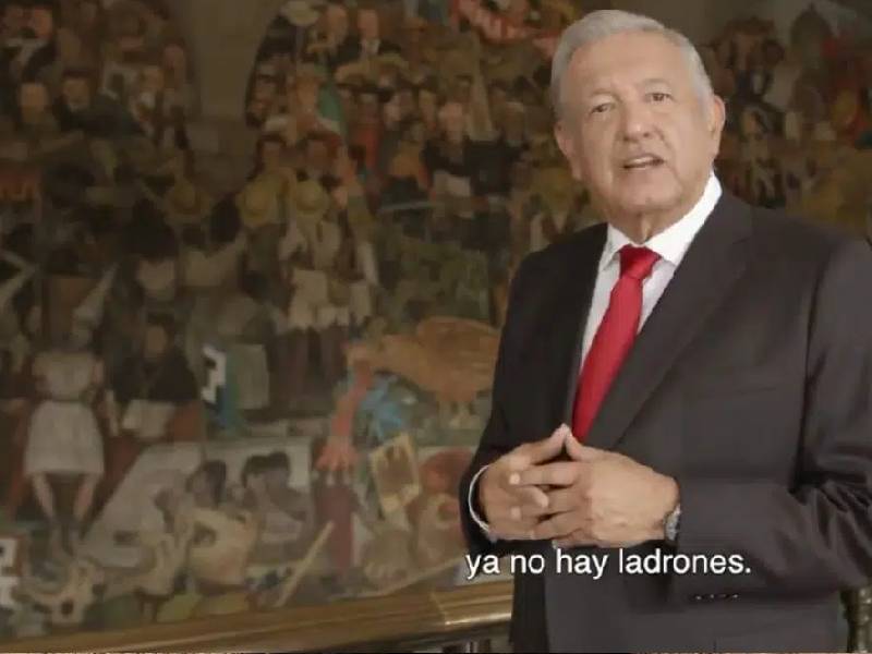 ÔÇ£En palacio ya no hay ladronesÔÇØ: asegura AMLO