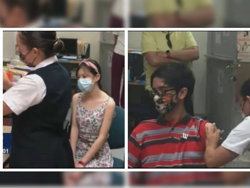 Nattalie y Mario, los primeros niños mexicanos en ser vacunados contra Covid-19
