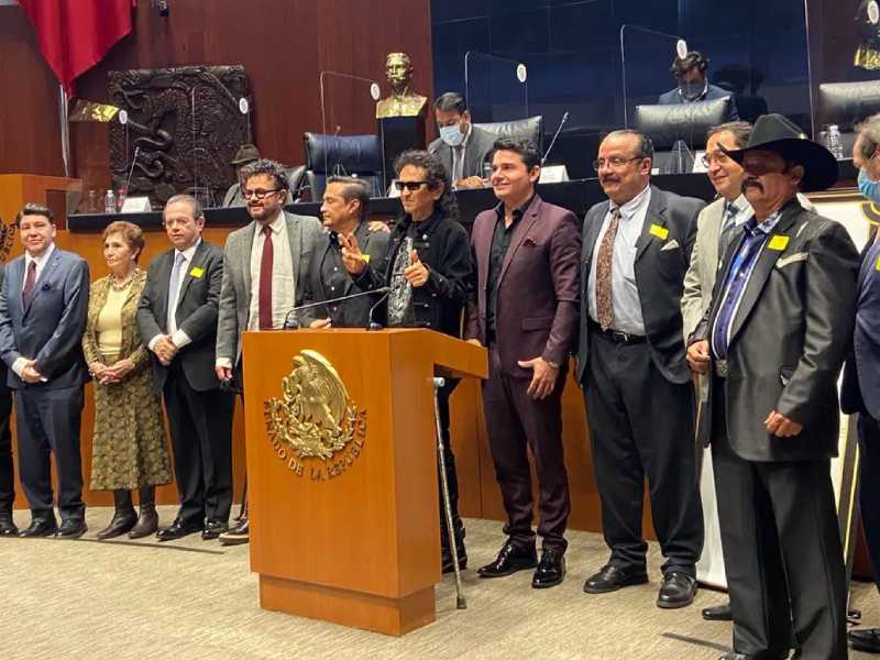 Compositores piden valorar más al gremio. Senado los reconoce