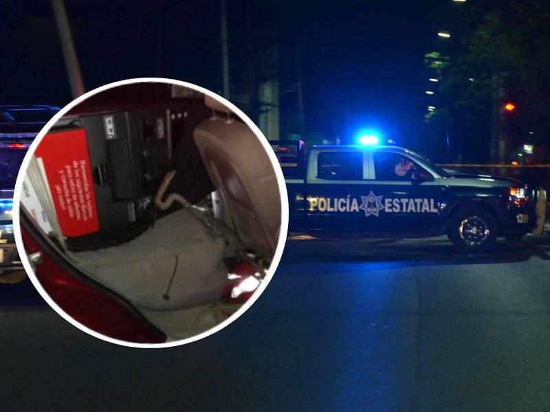 Abandonan en colonia de Cancún, cajero automático robado en tienda de conveniencia