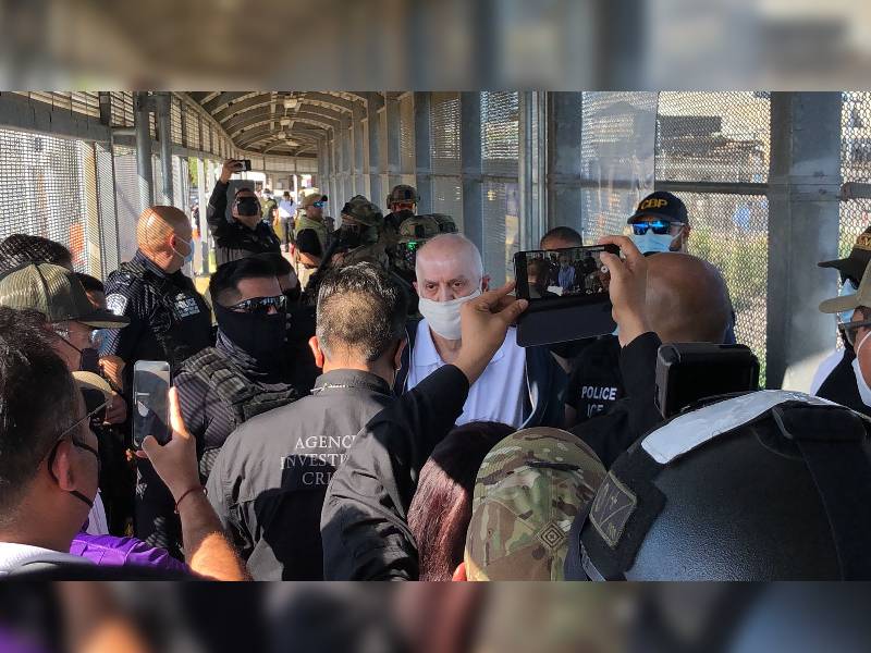 Video. Así fue el fuerte operativo que recibió a Eduardo Arellano Félix en Matamoros