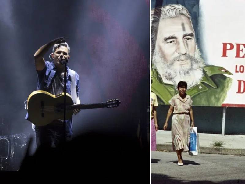 Alejandro Sanz critica situación que viven en Cuba