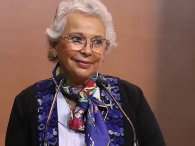Sánchez Cordero es presidenta del Senado; así queda la Mesa Directiva