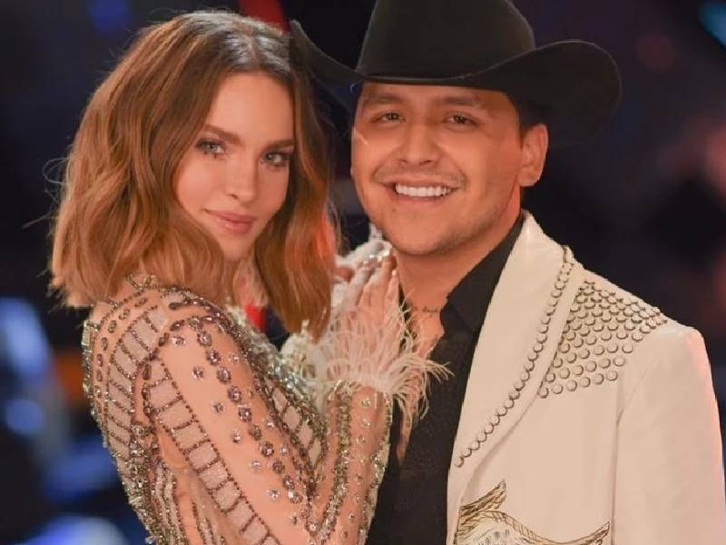 Por amor, Belinda pide inmortalizar a su prometido, Christian Nodal