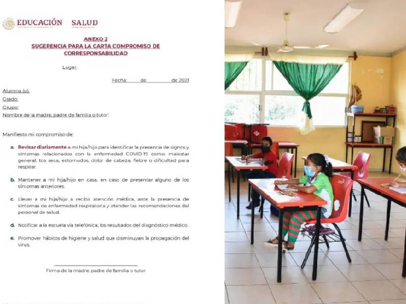 Se cancela responsiva para regreso a clases presenciales Delfina Gómez