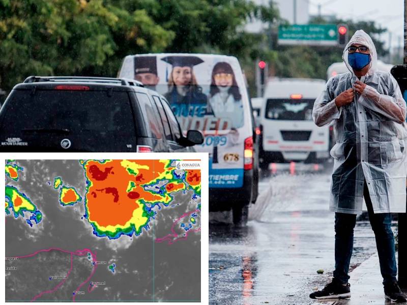 Se forma la tormenta tropical Grace, habrá tormentas fuertes este fin de semana