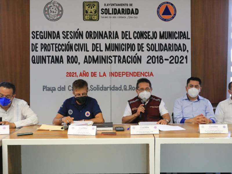 Solidaridad, preparado para prevenir riesgos en temporada de huracanes