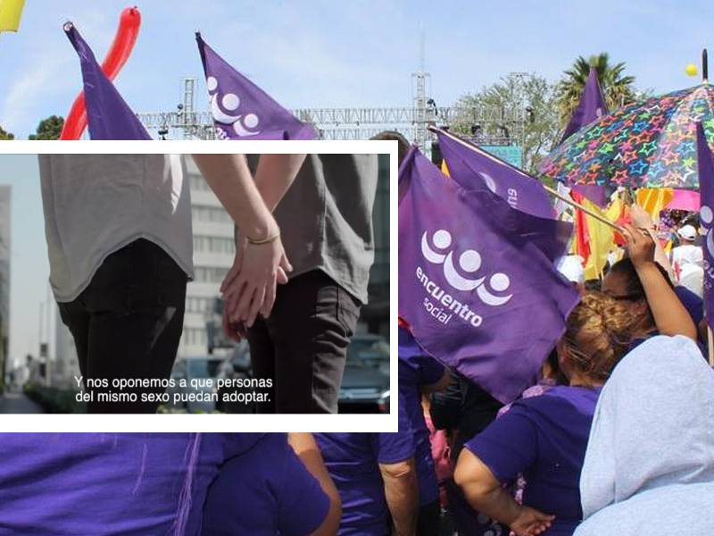 Tribunal multa al PES por discriminar a la comunidad gay