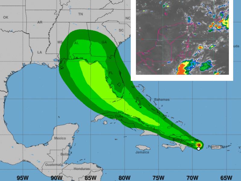 se forma la tormenta fred en costas de qroo