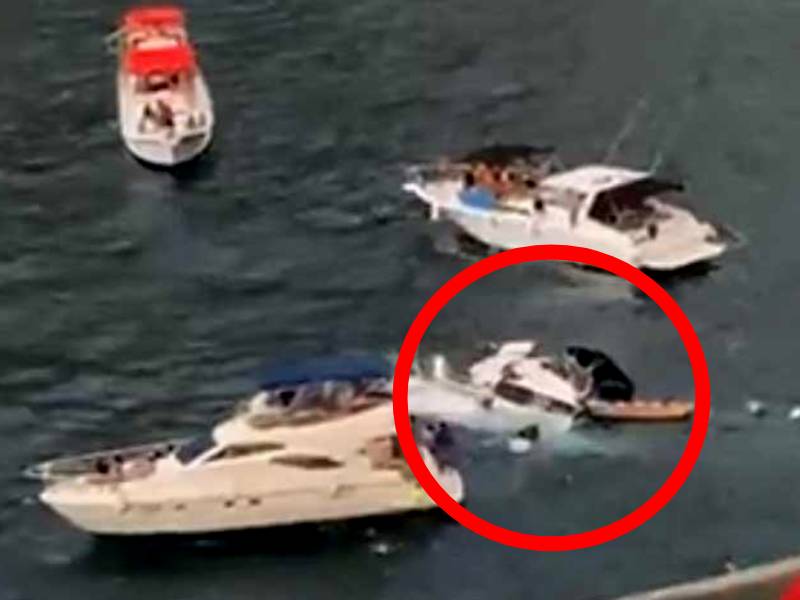 yate se hunde en la quebrada de acapulco