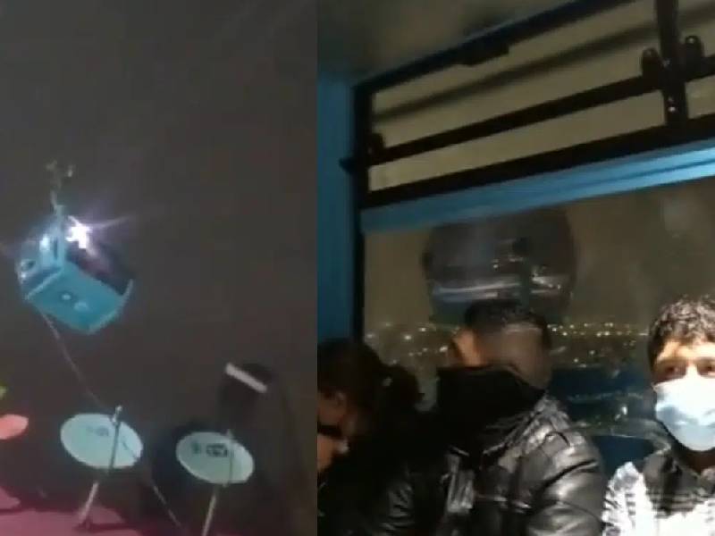VIDEO. "Virgencita linda" así se vivió el sismo de 7.1 en cableblús de CDMX