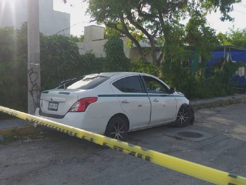 Balean a taxista