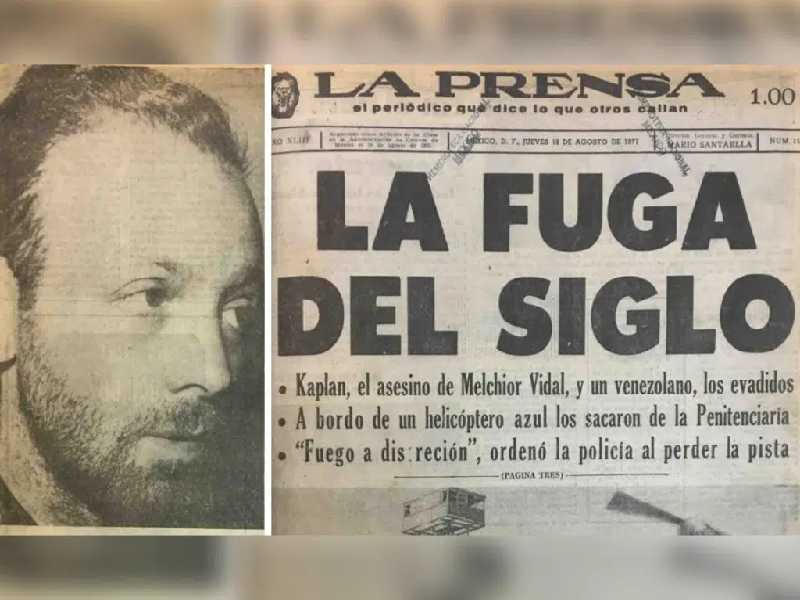 A 50 años de la "Fuga del Siglo" en Santa Martha Acatitla de David Kaplan