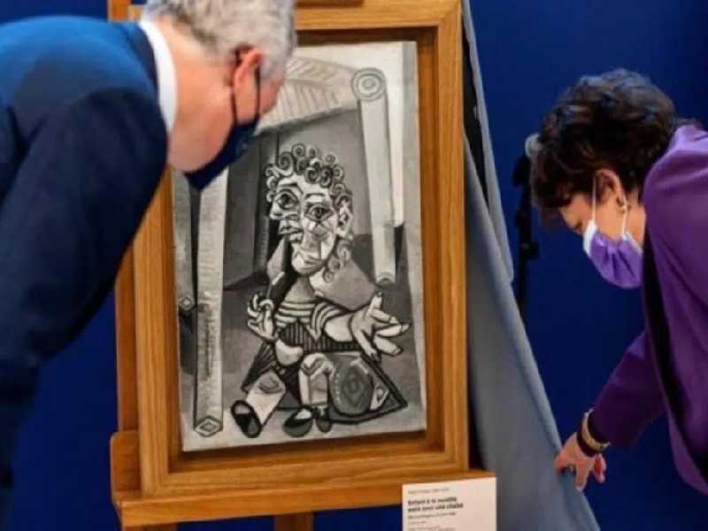 Dona nueve obras de Picasso a Francia su hija Maya