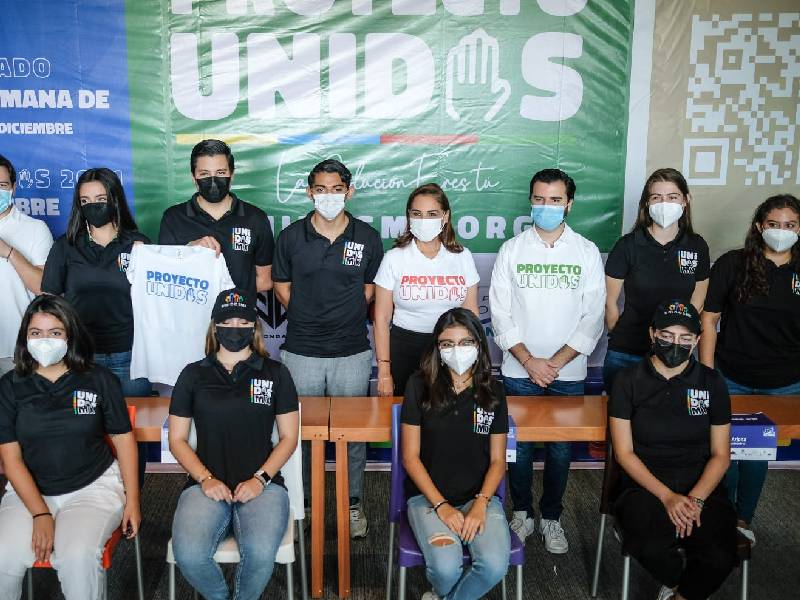 Participa gobierno de BJ en iniciativa juvenil "Proyecto Unidos 2021"