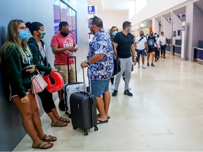 El aeropuerto de Cancún
