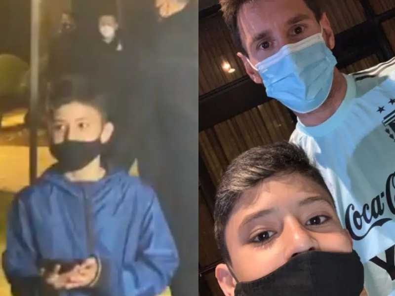 VIDEO: Niño burla cerco de seguridad y logra tomarse una foto con Messi