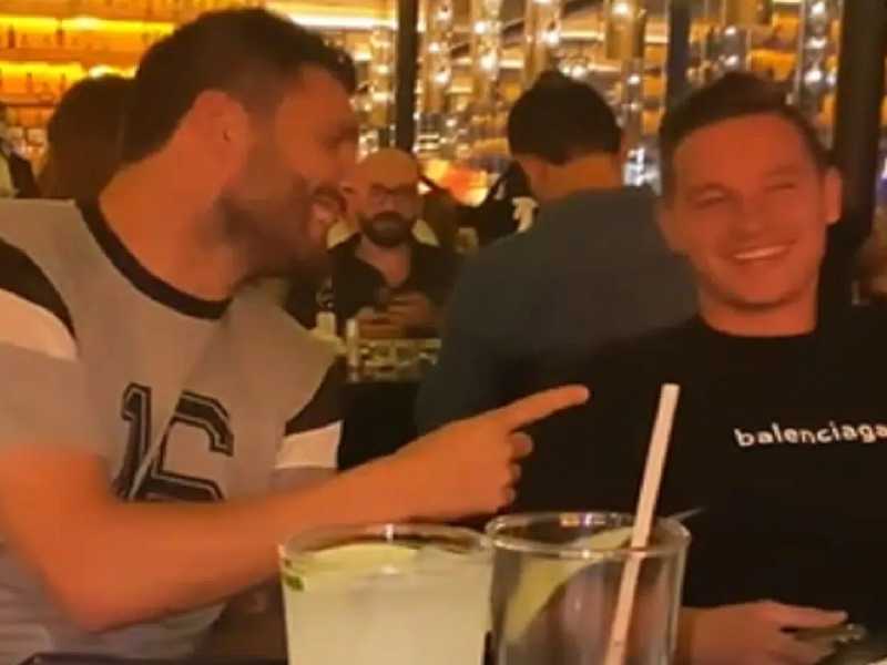 VIDEO. Gignac le ÔÇ£cantaÔÇØ un tema de la Banda MS a Florian Thauvin