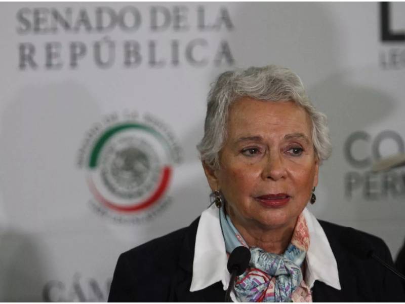Cancela registro de Olga Sánchez
