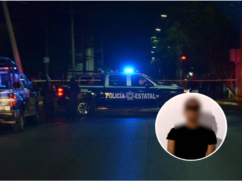 Joven motociclista amenaza a una mujer con un machete.