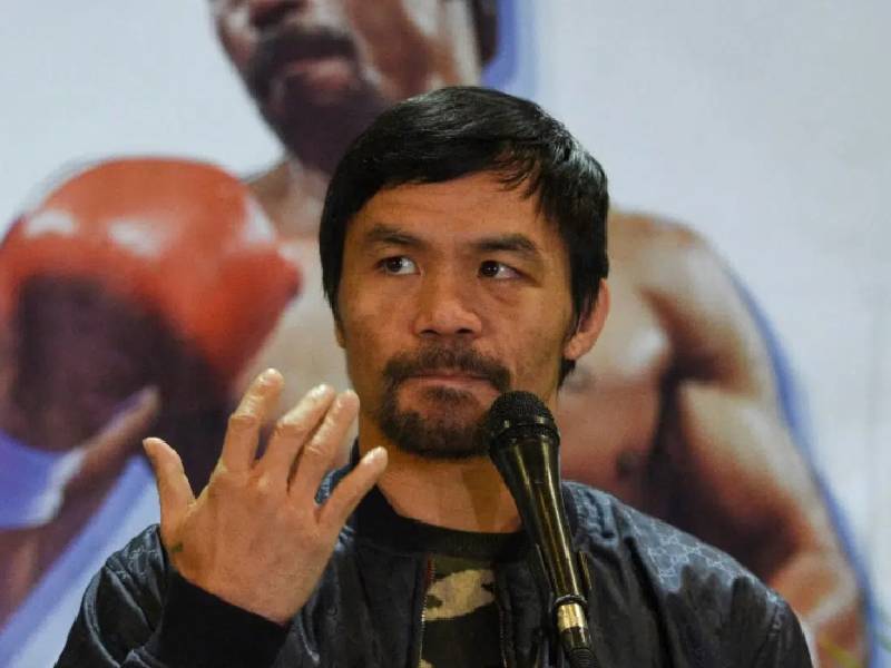 Manny Pacquiao se declara candidato a presidencial de Filipinas