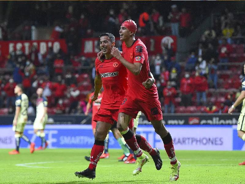 Video.Con doblete de Haret Ortega, Toluca golea 3-1 al América