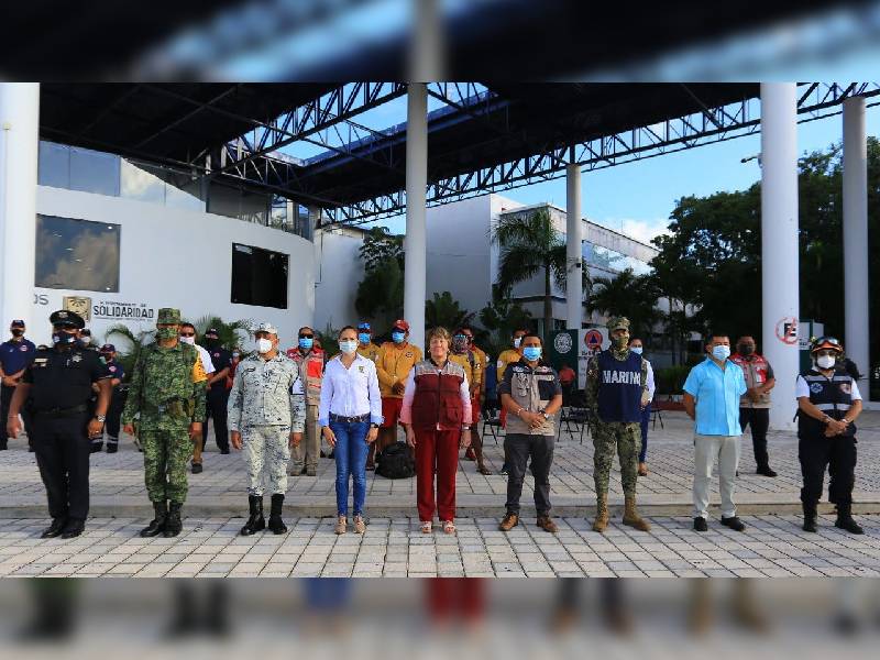 Destacan en Solidaridad prevención de riesgos en Día Nacional de Protección Civil