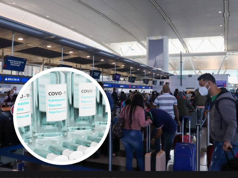 ¿Piensas viajar a EU? Ahora tendrás que estar vacunado