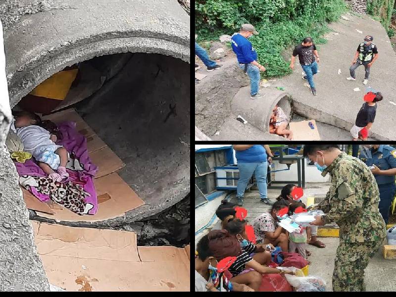 Bebé abandonada en una alcantarilla se salva gracias a Facebook
