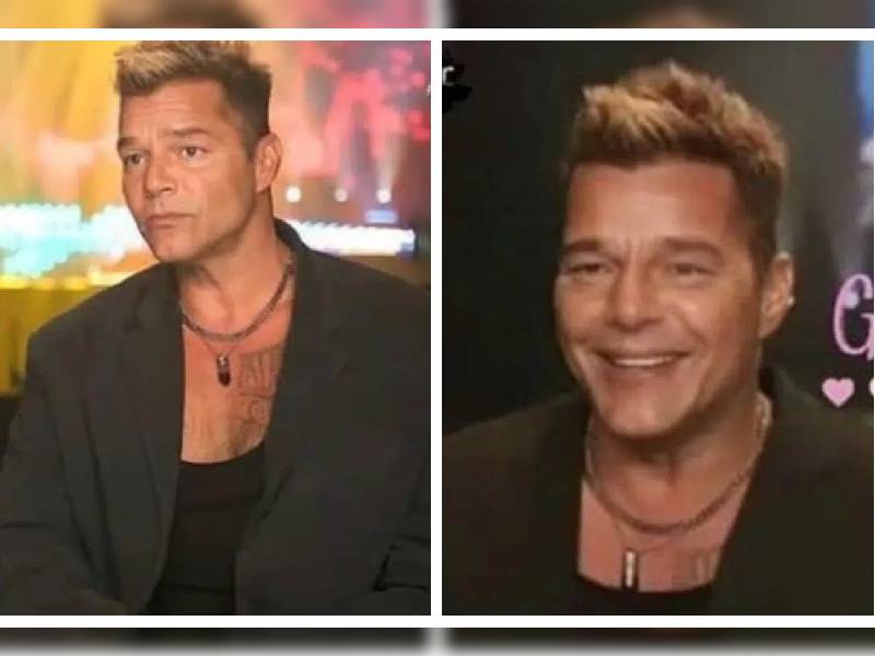 Ricky Martin rompe la red por nuevo rostro, aquí los mejores memes