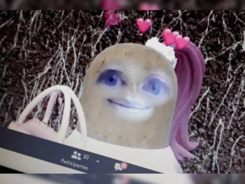Maestra usa filtro de ÔÇÿseñora cara de papaÔÇÖ porque no supo quitarlo