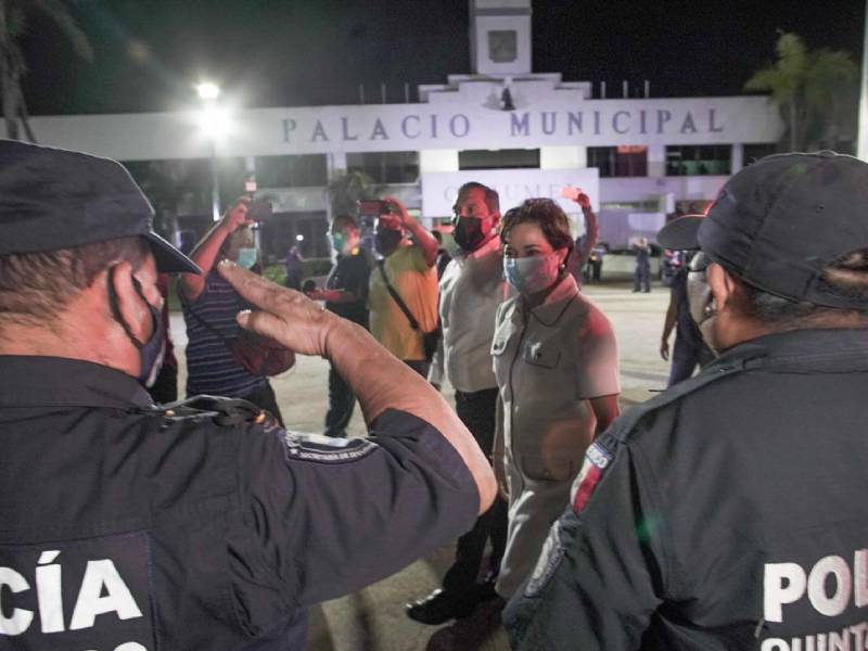 Juanita Alonso Marrufo realiza sus primeros movimientos al iniciar su gestión como alcaldesa de Cozumel